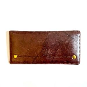 FRYE Burgundy Leather Wallet